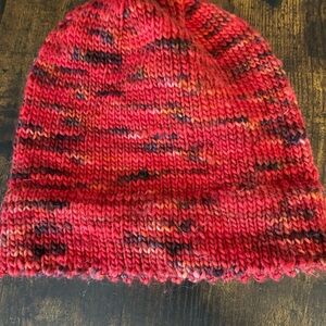 Handknit Picot Edge Hat
